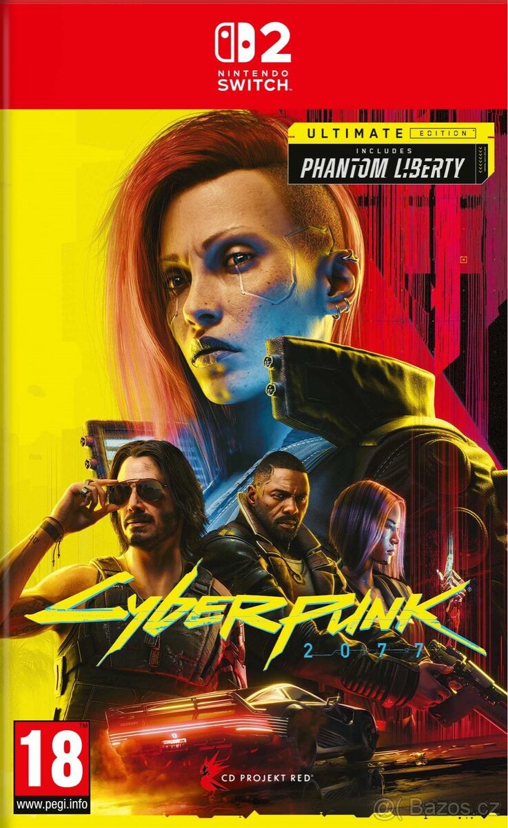 Prodám Cyberpunk 2077 pro Nintendo Switch 2
