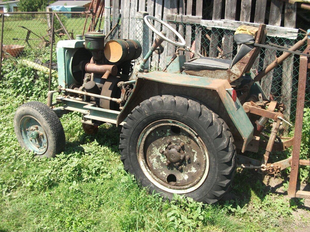 malotraktor domácí výroby