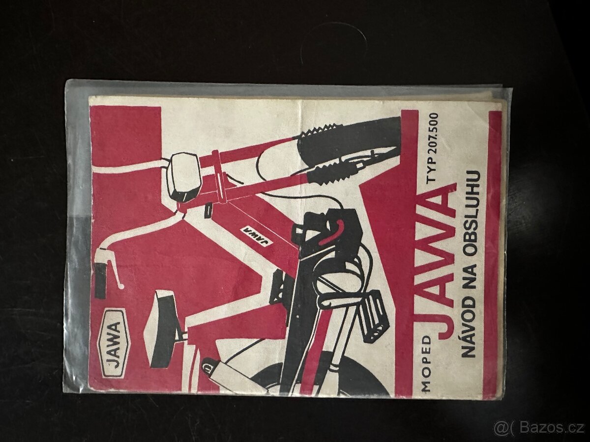 Návod k obsluze Jawa typ 207,500