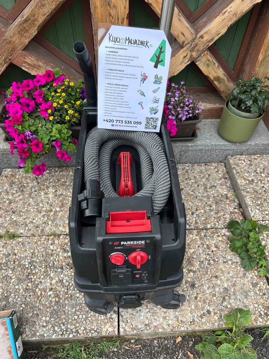 Prodám průmyslový vysavač Parkside Performance PPWD 30 B2
