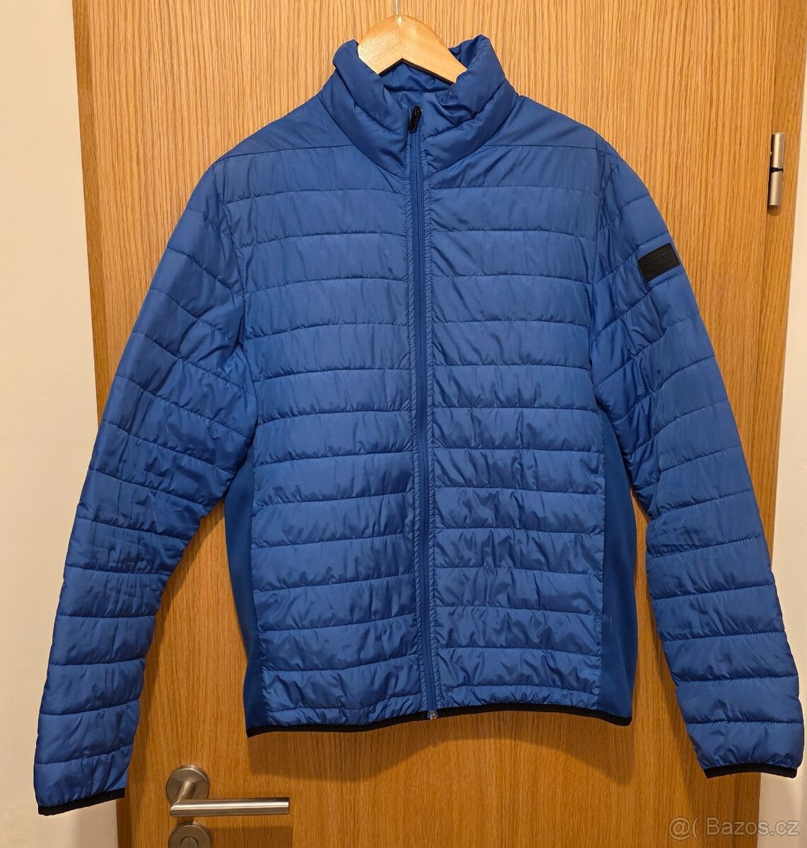 Podzimní modrá bunda Jack & Jones velikost L