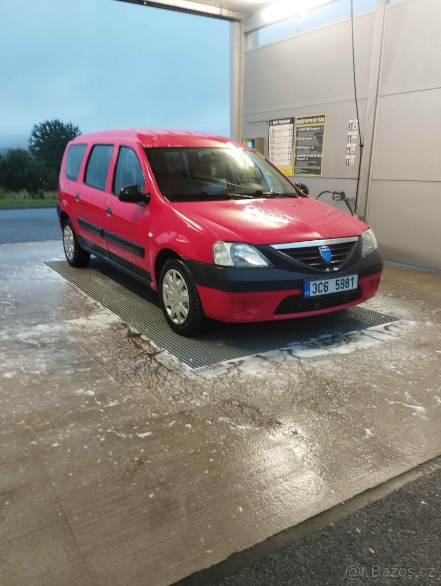 Dacia Logan 1.6mpi 8v 64kw STK do 12/26 RV: 2007