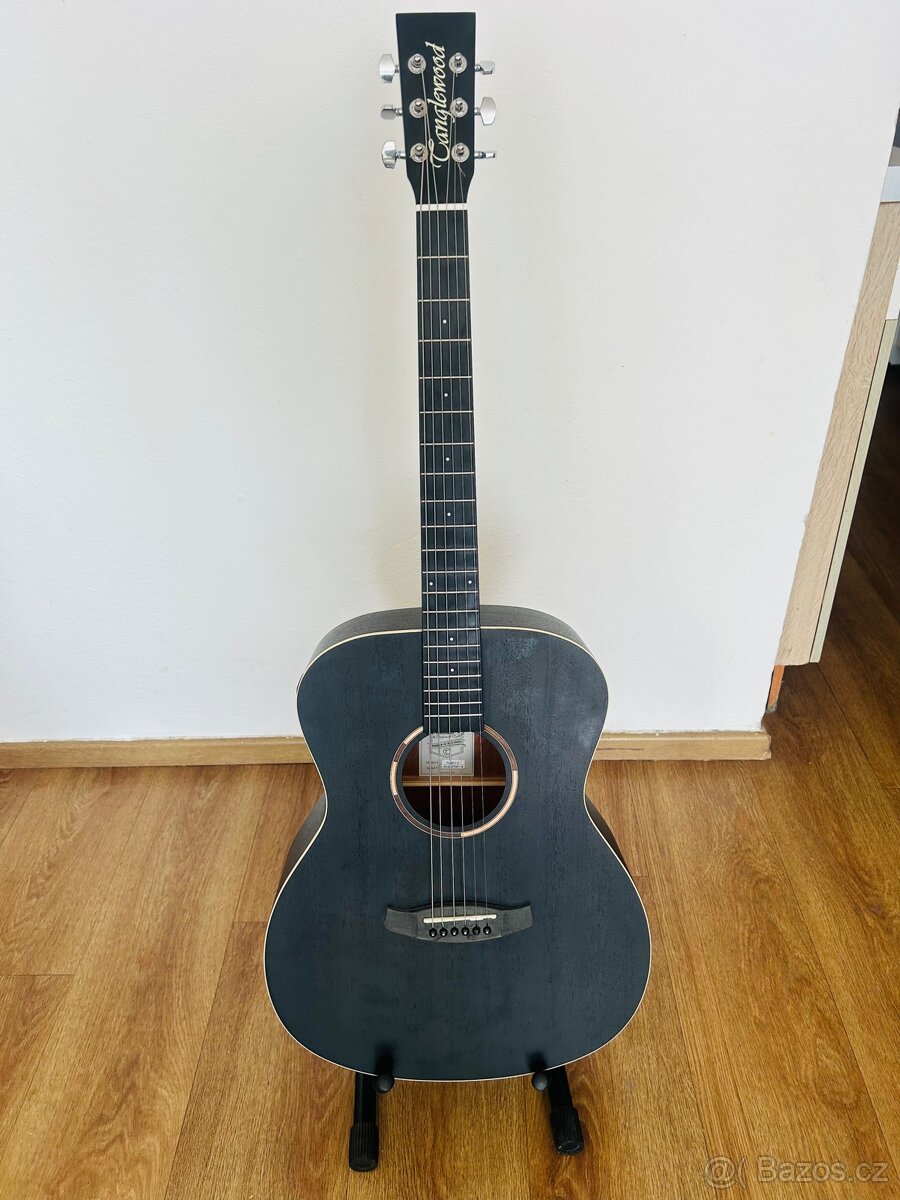 Tanglewood TWBB OE Smokestack Black Elektroakustická kytara