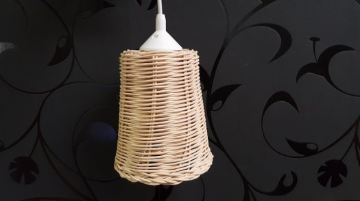 Stropní stínidlo z pedigu výšky 16cm