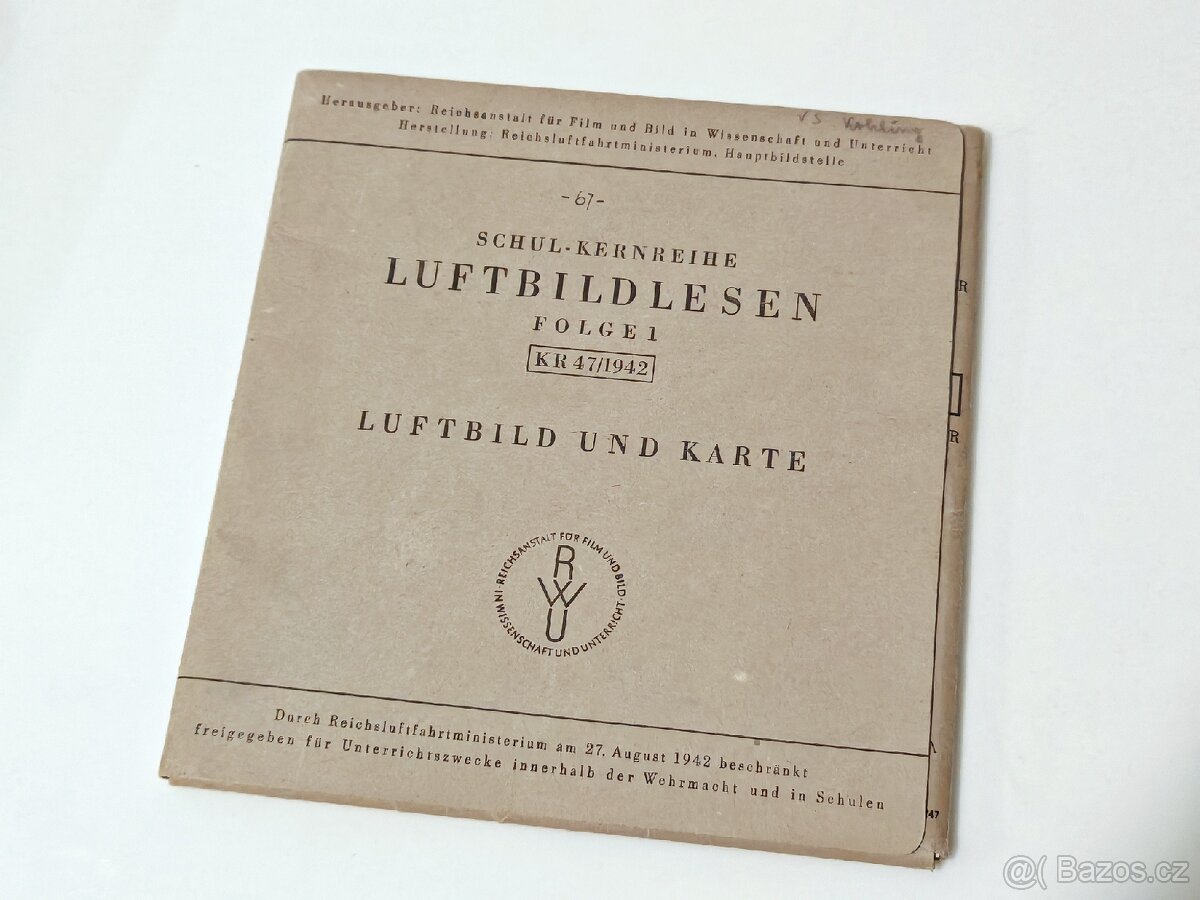 Letecké snímky z r. 1942