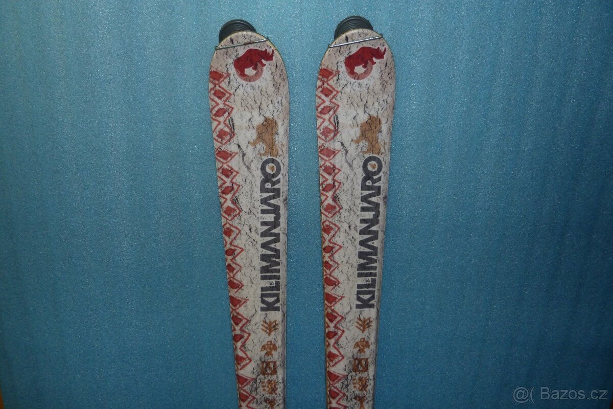 skialpové lyže HAGAN Kilimanjaro + pásy - 160 cm