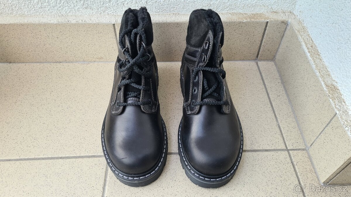 Obuv, Boty Gruna G492z62 zimní farmářky, vel. 38 (nenošené)