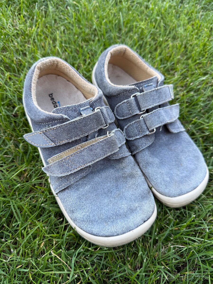Dětské barefootové boty Beda, velikost 31, modré