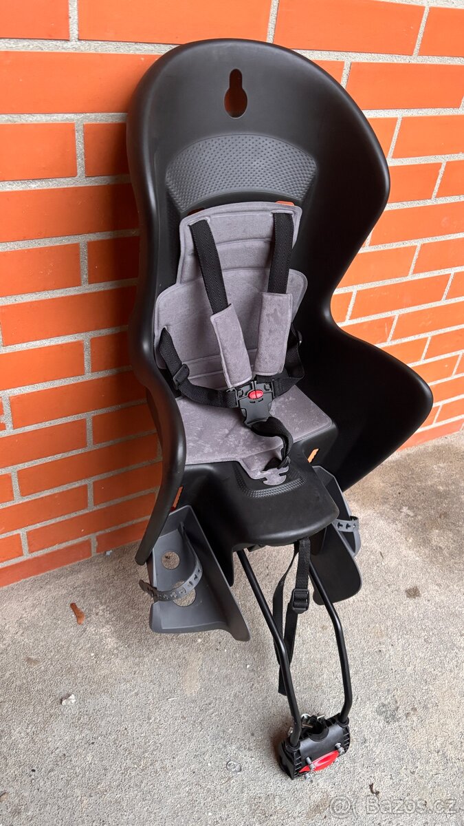 Polisport Bilby dětská sedačka černo-šedá