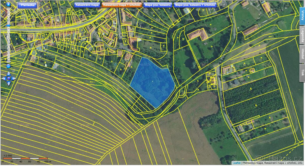 Pronájem (možný i prodej na splátky) 6.917 m2 Jestřabice