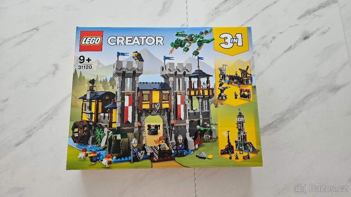 LEGO 31120 Creator 3v1 Středověký hrad NOVÉ