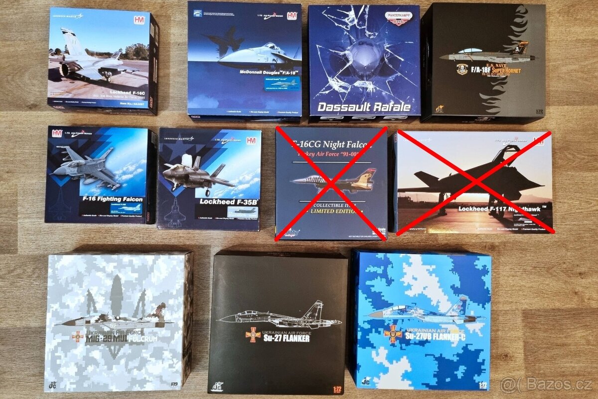 MODELY KOVOVÝCH LETADEL 2