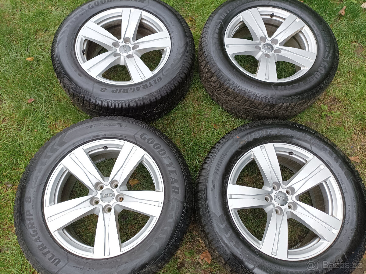 Zimní sada Audi Q7 R18 5x112 Goodyear 255/60/18