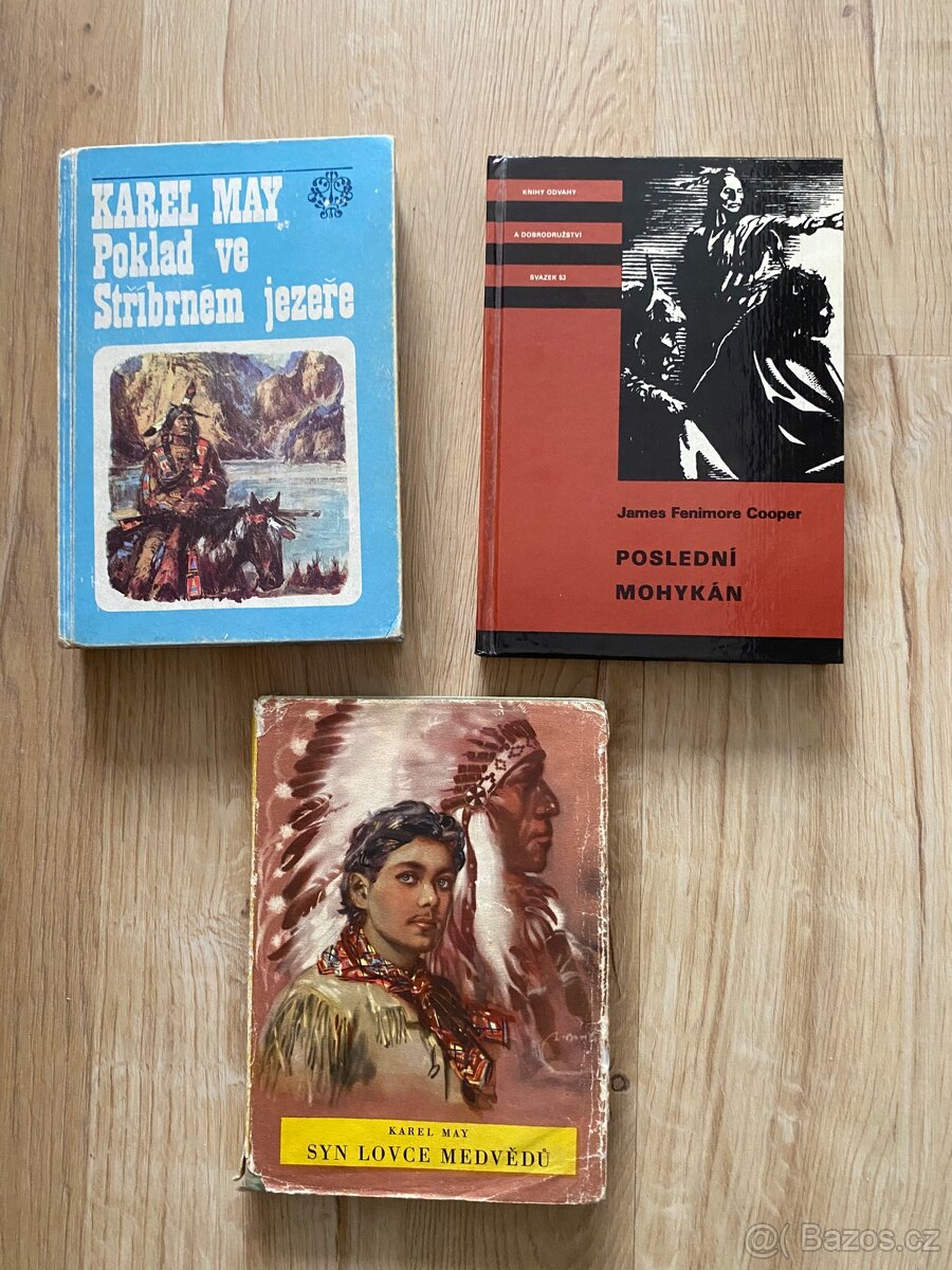 Vinnetou a další knihy z edice KOD