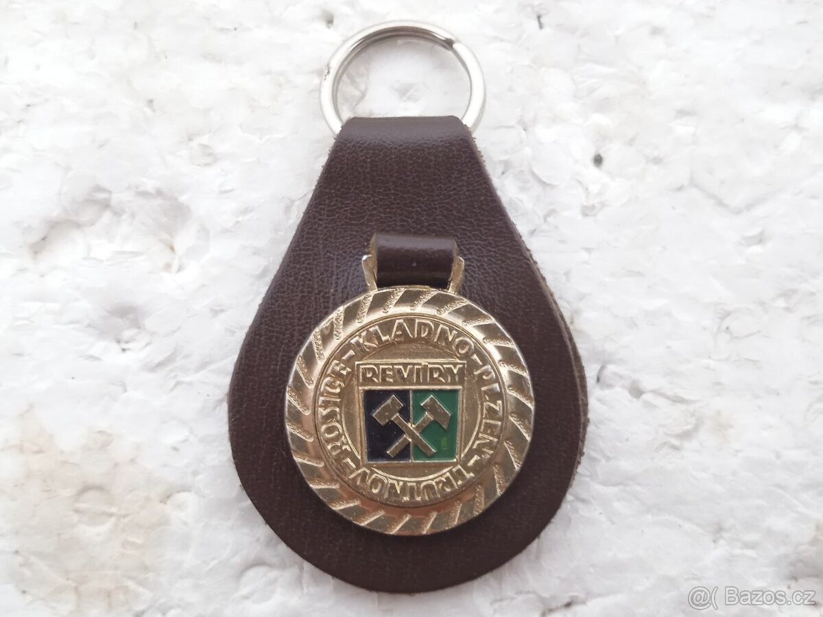 Retro Hornická Klíčenka Revíry Kladno Plzeň Trutnov Rosice