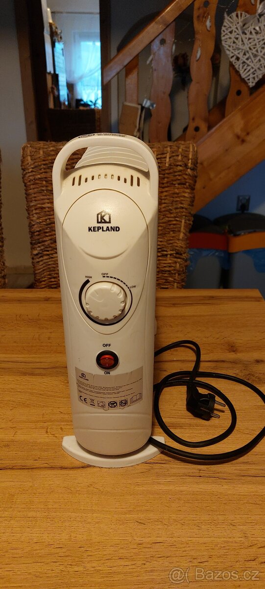 Malý olejový radiátor Kepland