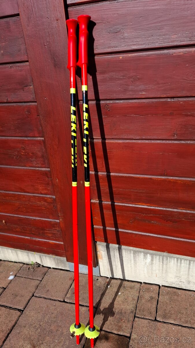 Dětské/juniorské lyžařské hole Leki Stockrod JR 95 cm