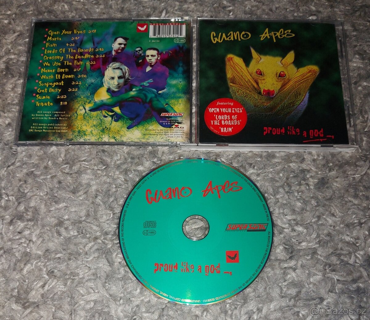 CD Guano Apes - Proud Like A God