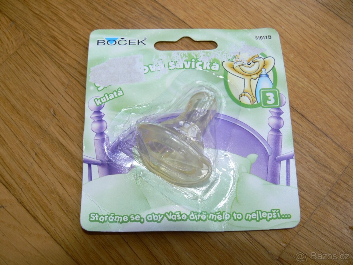 BOČEK silikonová savička ().