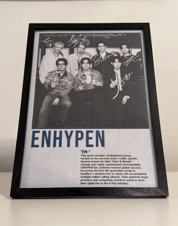 ENHYPEN - Custom Obraz s rámem v ceně