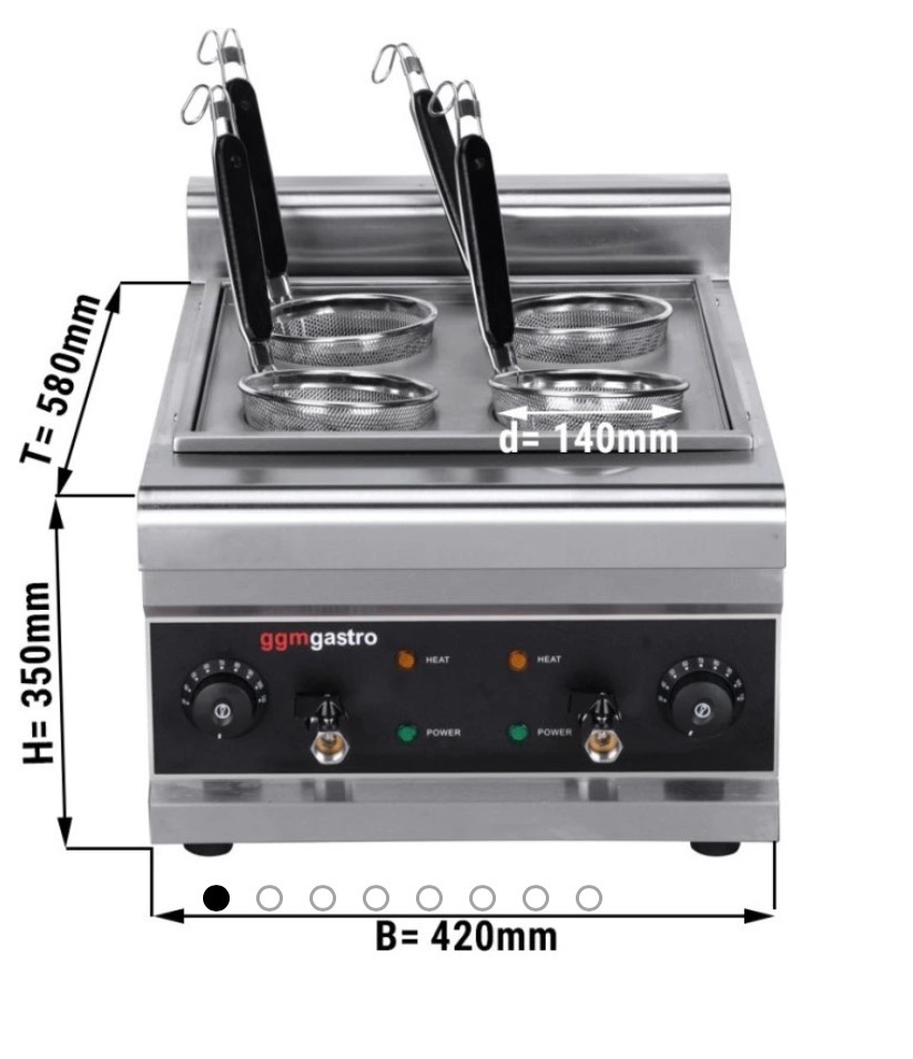 Vařič těstovin - se 4 sítky