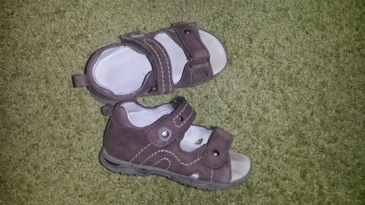 Chlapecké kožené sandálky