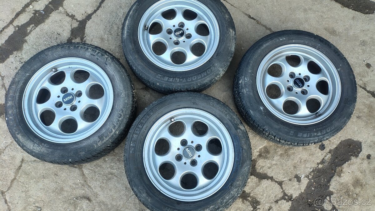 Alu disky s pneu Mini Cooper "15"