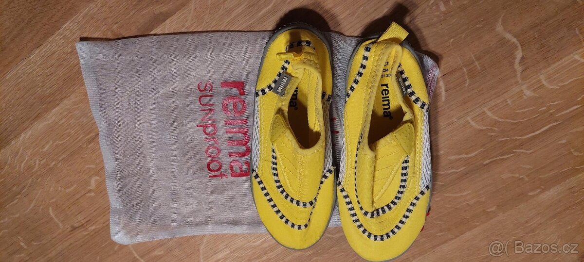 REIMA boty do vody žluté