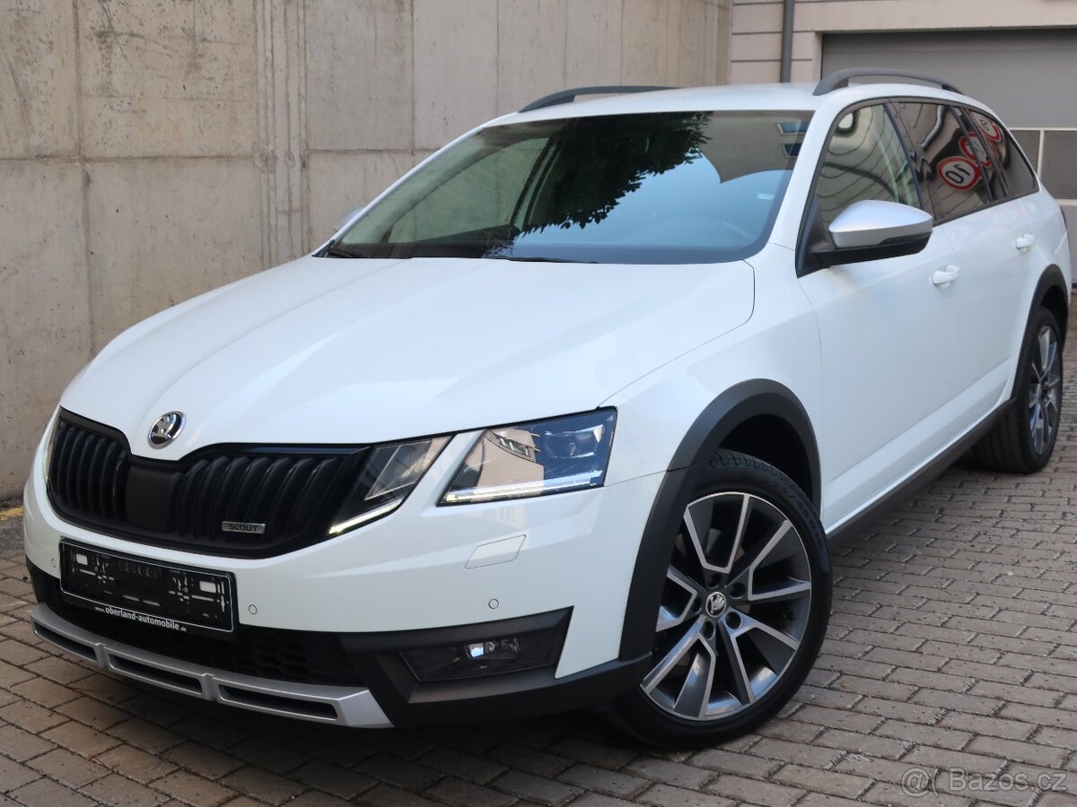 OCTAVIA SCOUT 4x4/2.0Tdi-135kw/r.2017/ACC/WEBASTO/146TKM
