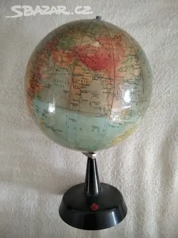 GLOBUS - geopolitický stav před cca 60ti lety.