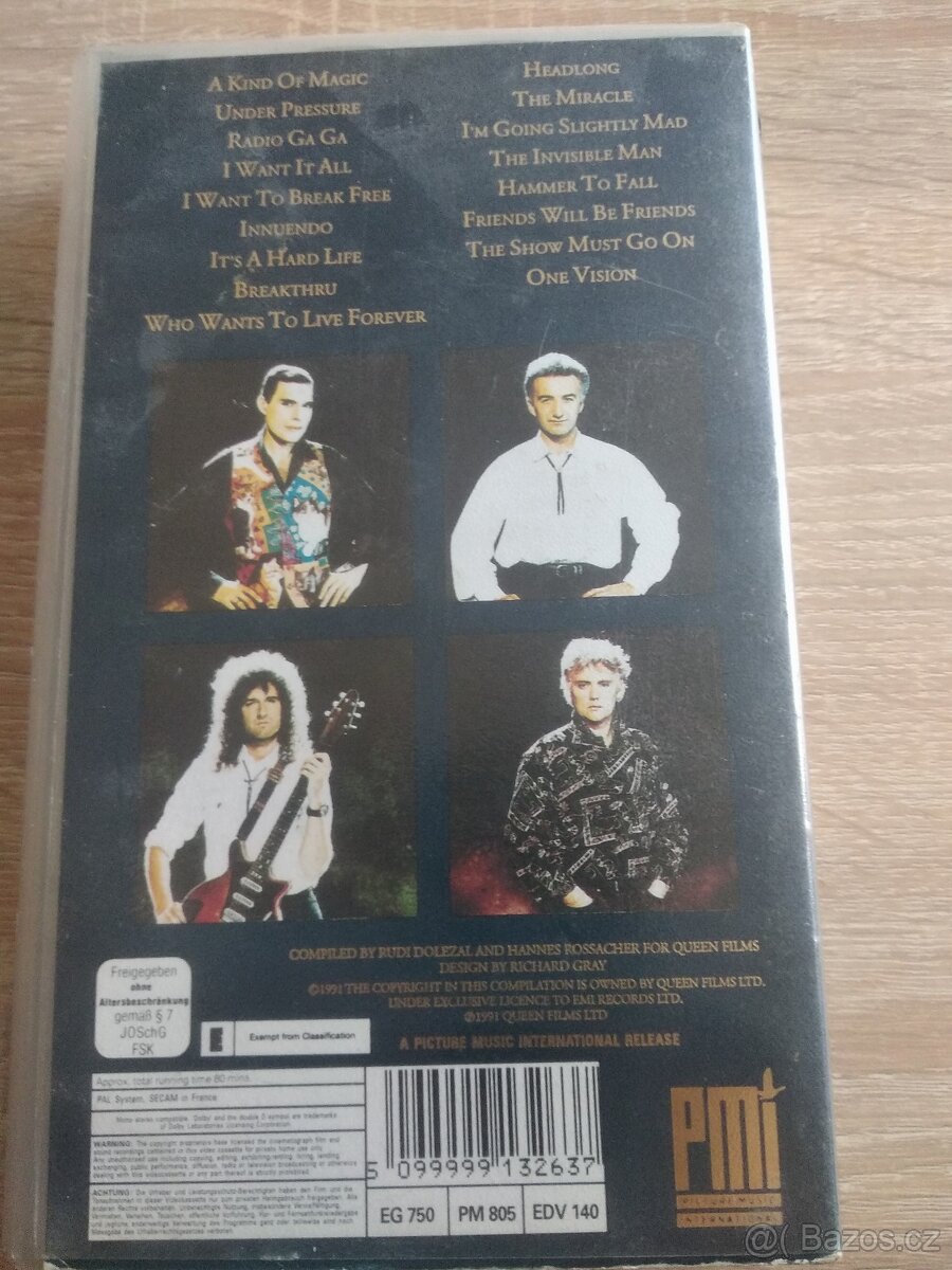 Prodam original vhs Queen