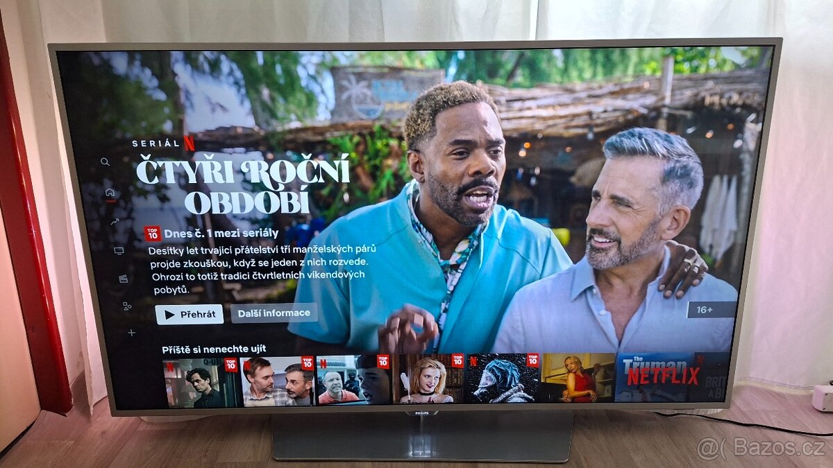 Prodám Smart televizi Philips 4K Ambilight 139 cm