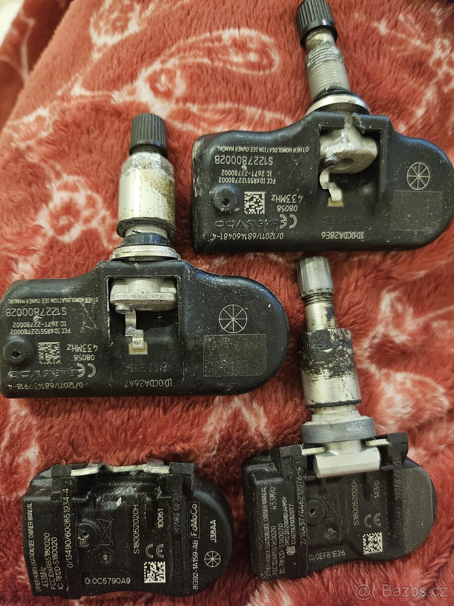 4x TPMS tlakový senzor do pneu