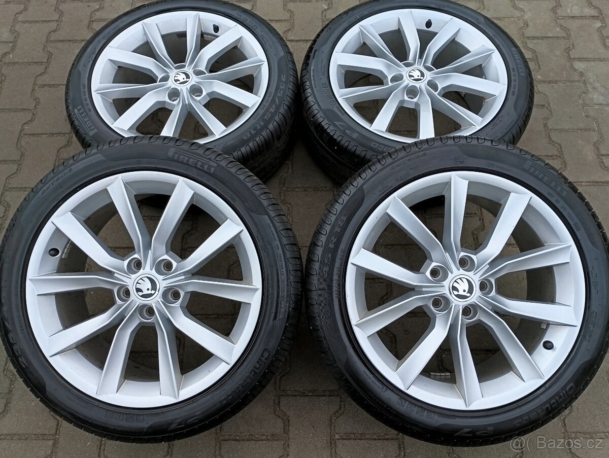 Originál sada disků Škoda Superb III 5x112 R18 Modus