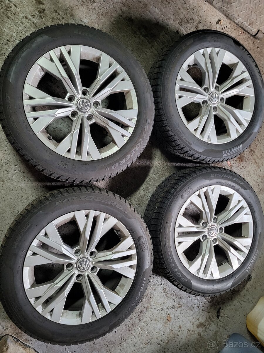 5x112 vw 215/55 R17