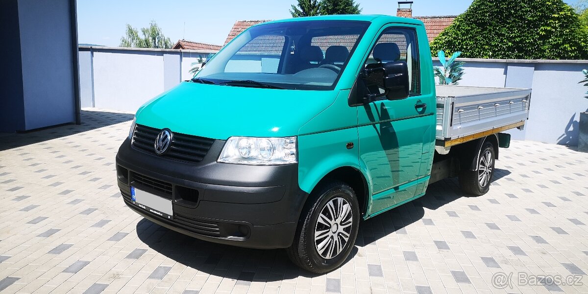 VW. Transporter T5 2,5 TDI - 96kw. PĚKNÝ STAV A PO SERVISU