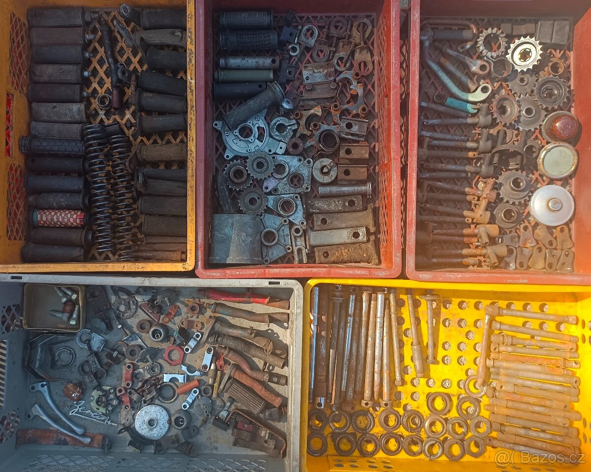 ND na motocykl jawa čz kývačku panelku fichtl aj. mota
