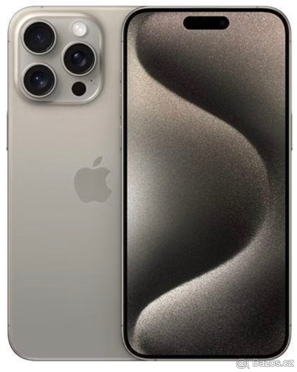 Apple iPhone 15 Pro Max 256GB přírodní titan