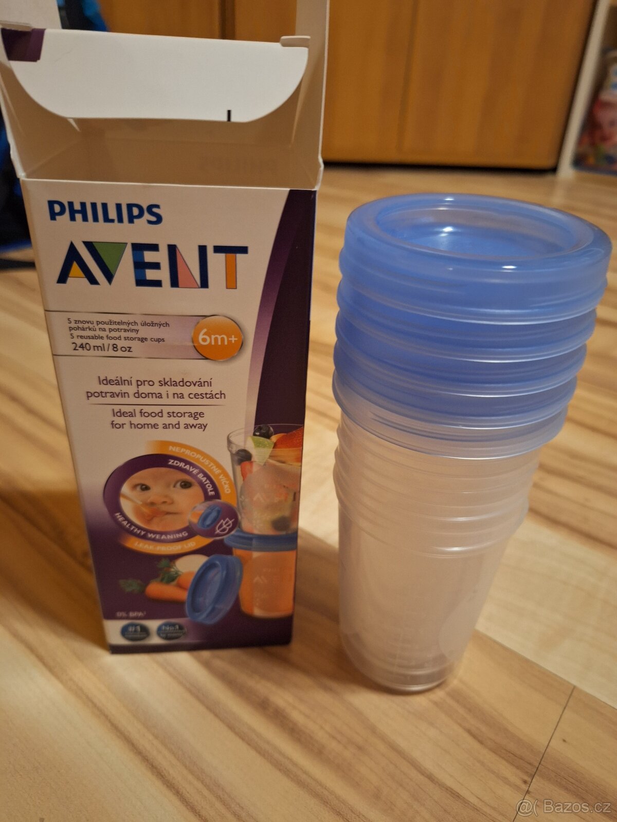 nové nepoužité kelímky Philips AVENT VIA 240ml