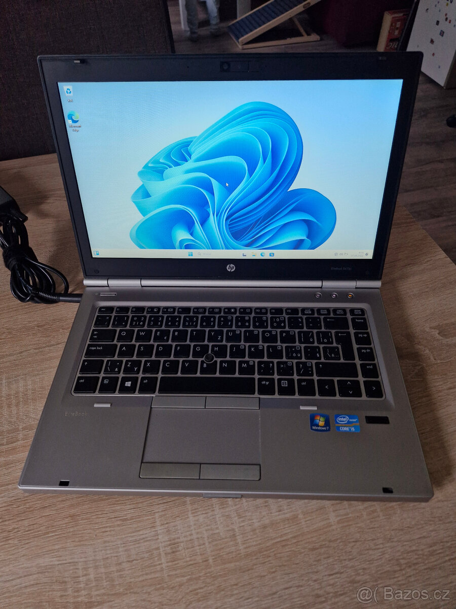 Rychlý plně funkční notebook HP EliteBook 8470p i5 Win 11