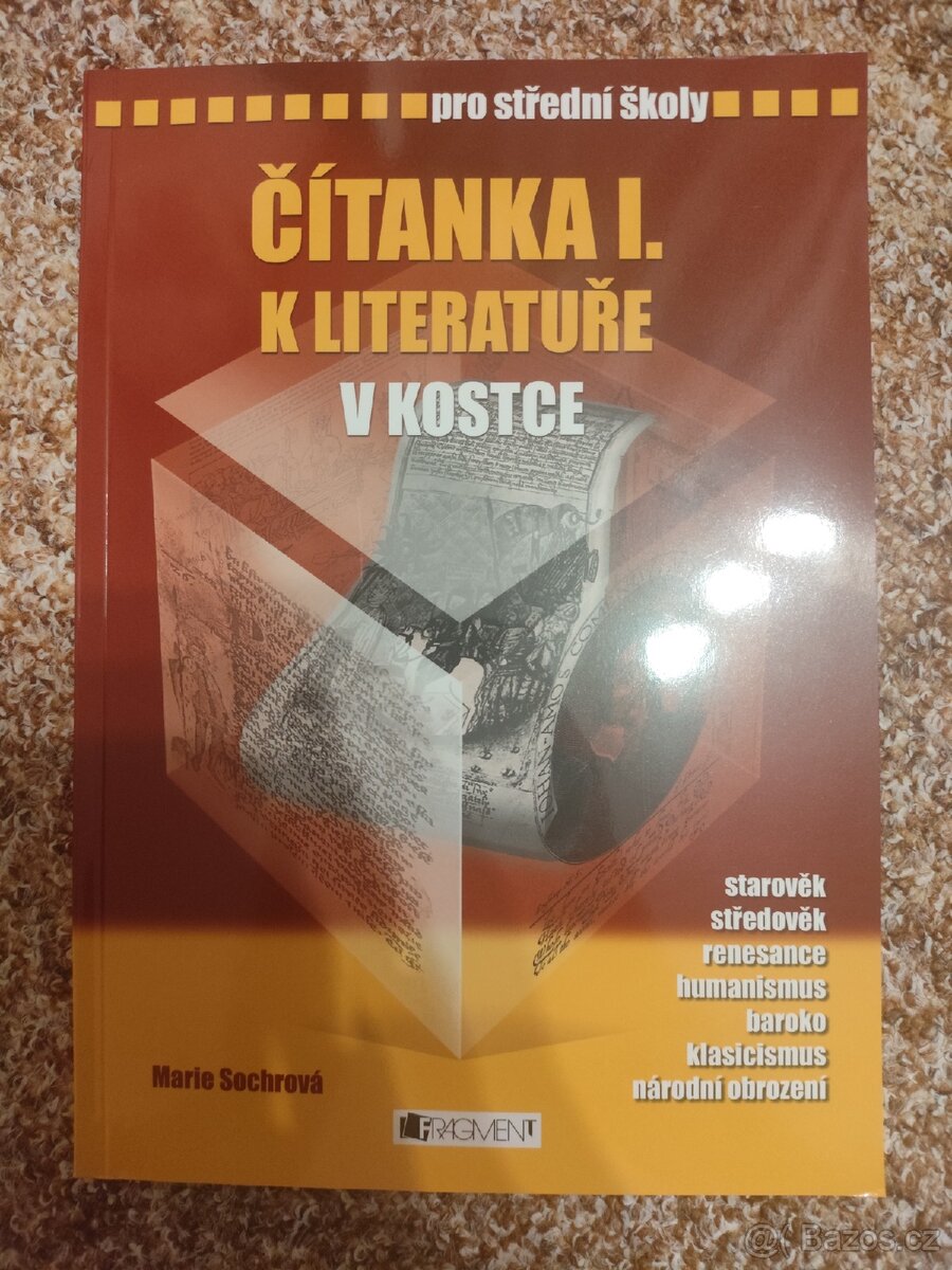 Učebnice Čítanka 1 k literatuře v kostce
