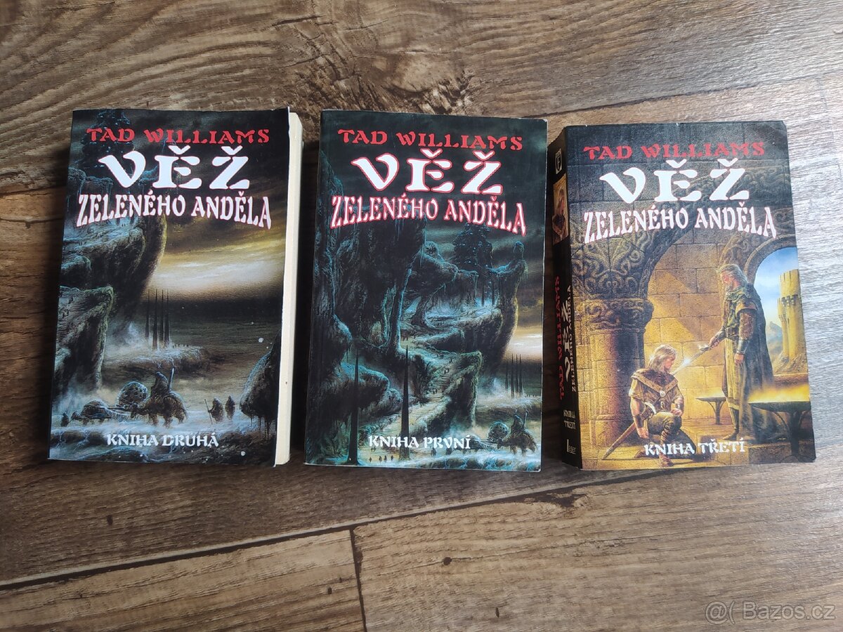 Knihy Věž zeleného anděla Tad Williams 3 díly