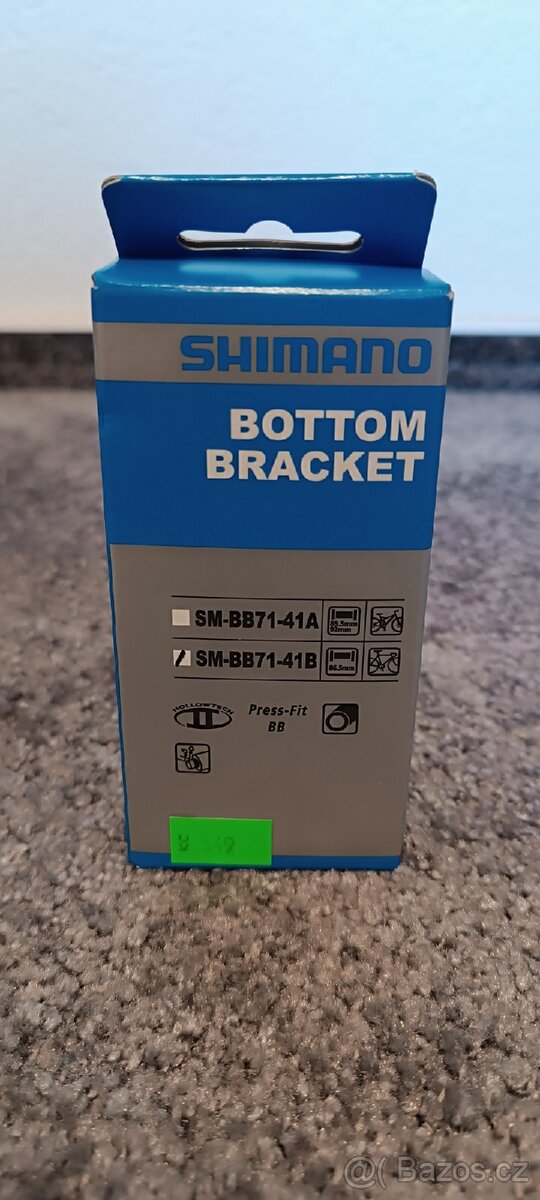 Misky středového složení Shimano sm-bb71-41b press fit