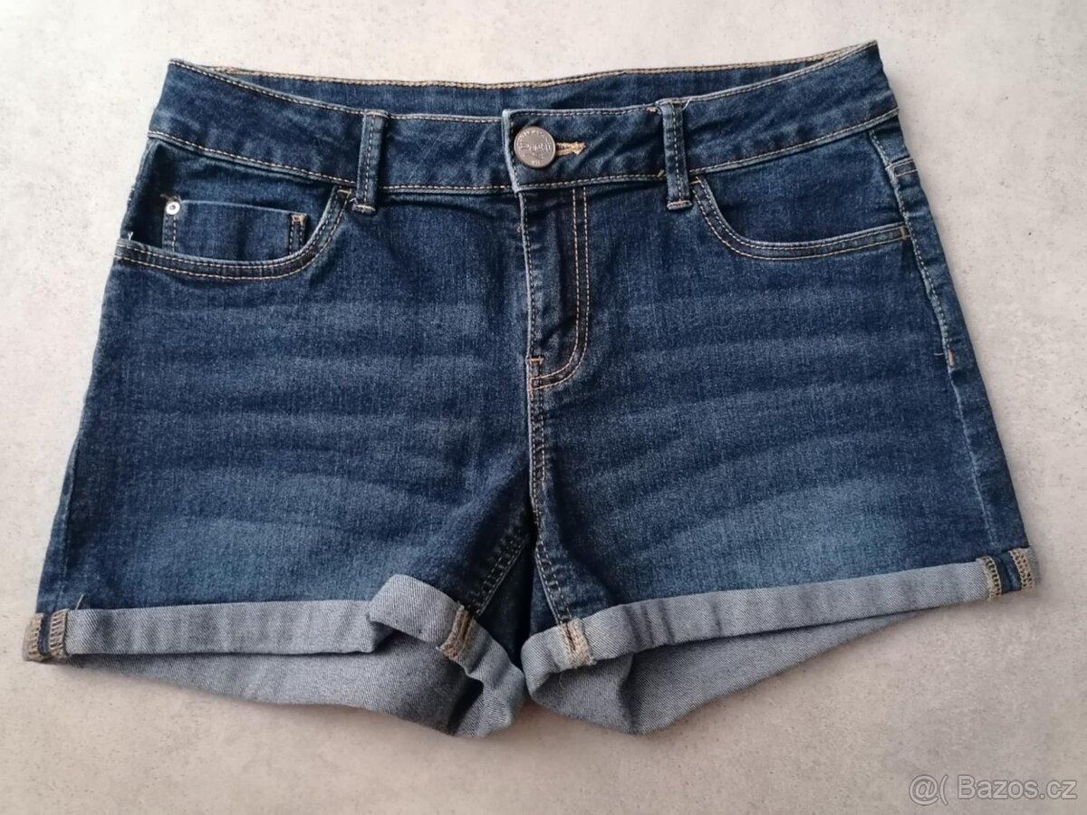 Dívčí riflové kraťasy here+there, vel. 170