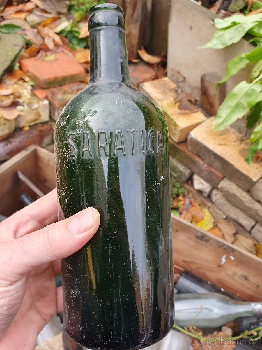 Prodám staré láhve různé druhy