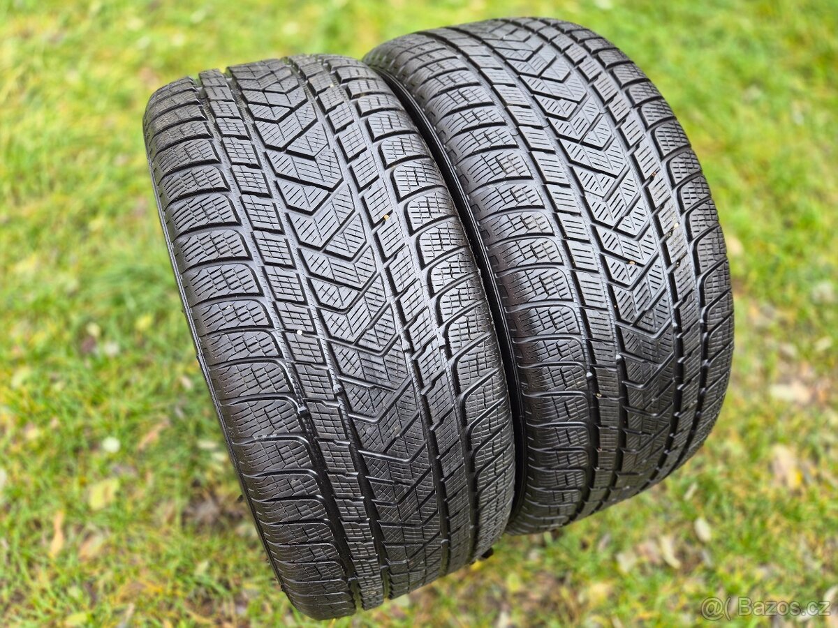 2x Zimní pneu Pirelli Scorpion Winter - 275/45 R20 XL - 90%