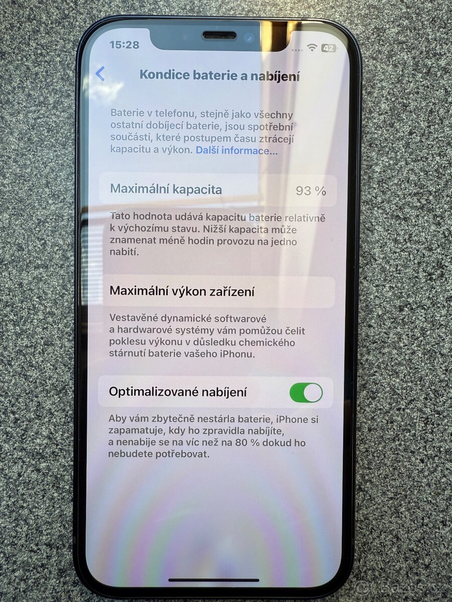 iPhone 12, 64 GB Modrý