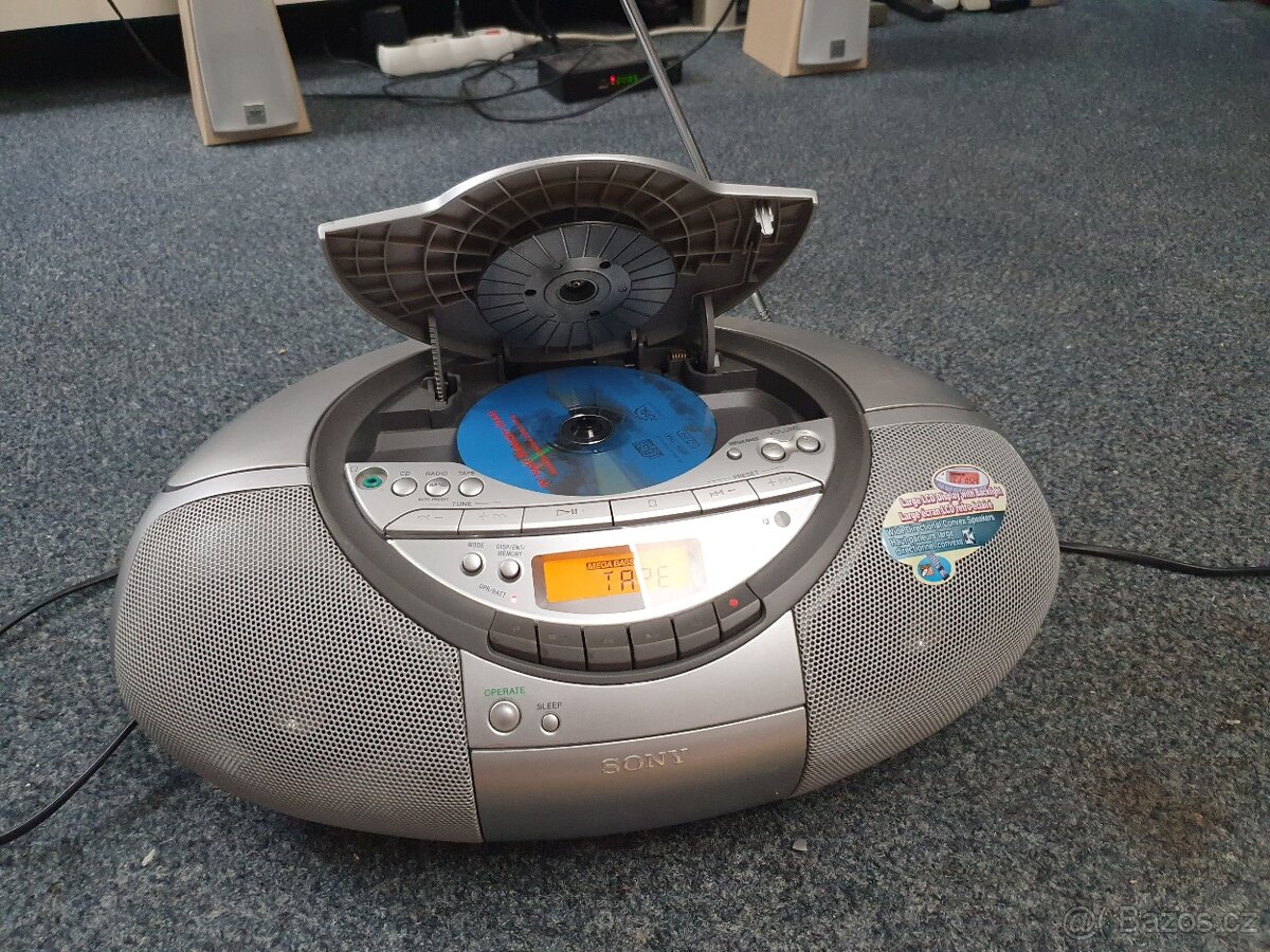 SONY CFD-S350L rádio/CD magnetofón
