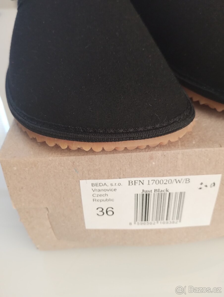 Bačkory Beda Barefoot 36