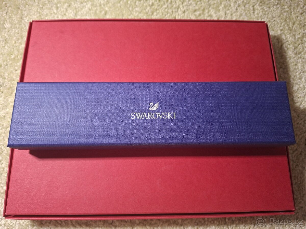 Swarovski náramek – zlatý, s originální krabičkou